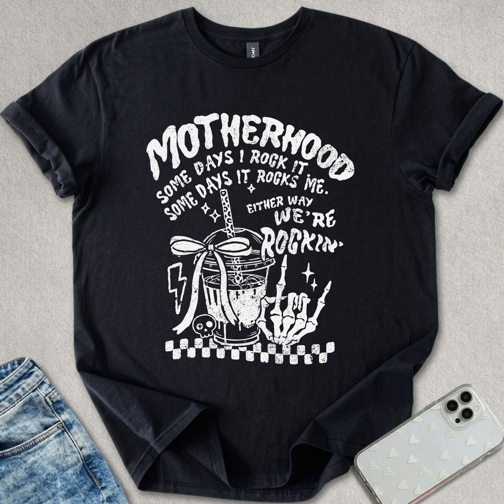 Motherhood Rocking It T-shirt