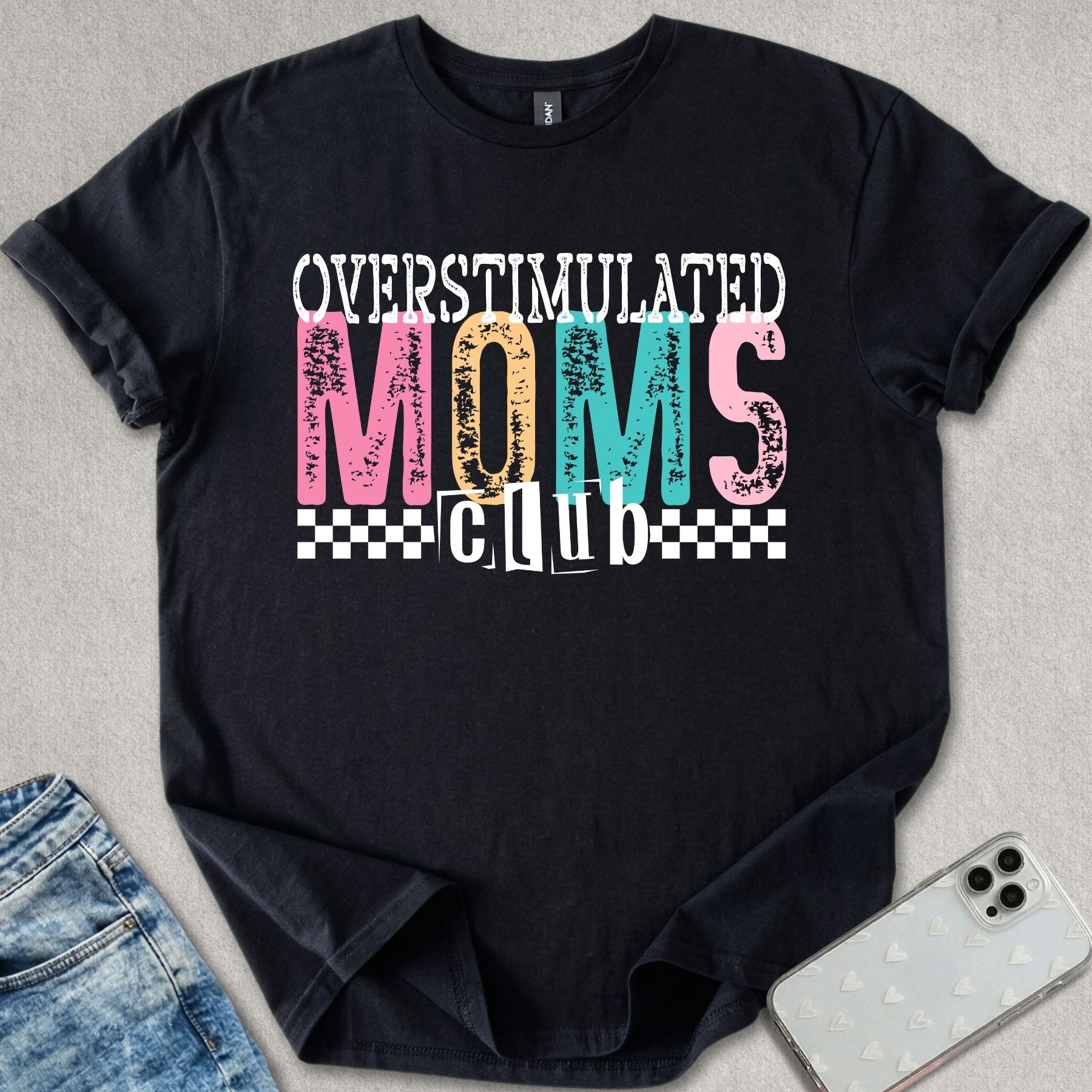 Overstimulated Moms Club T-shirt