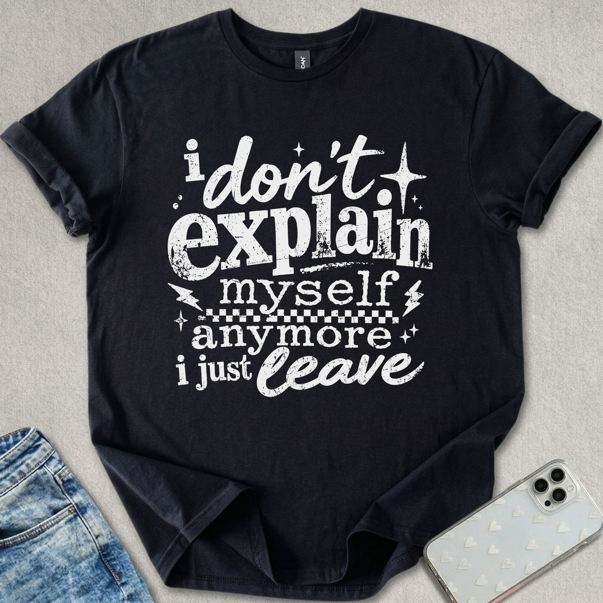 I Just Leave T-shirt