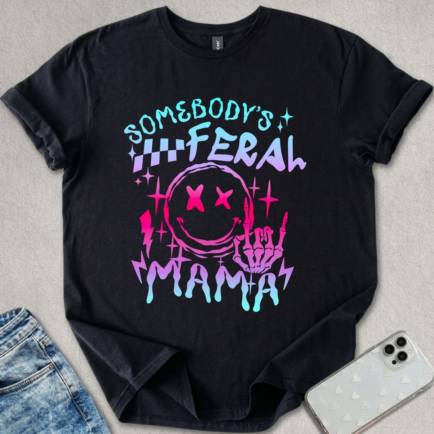 Somebody's Feral Mama T-shirt