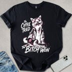 The Coffee Tried Cat T-shirt