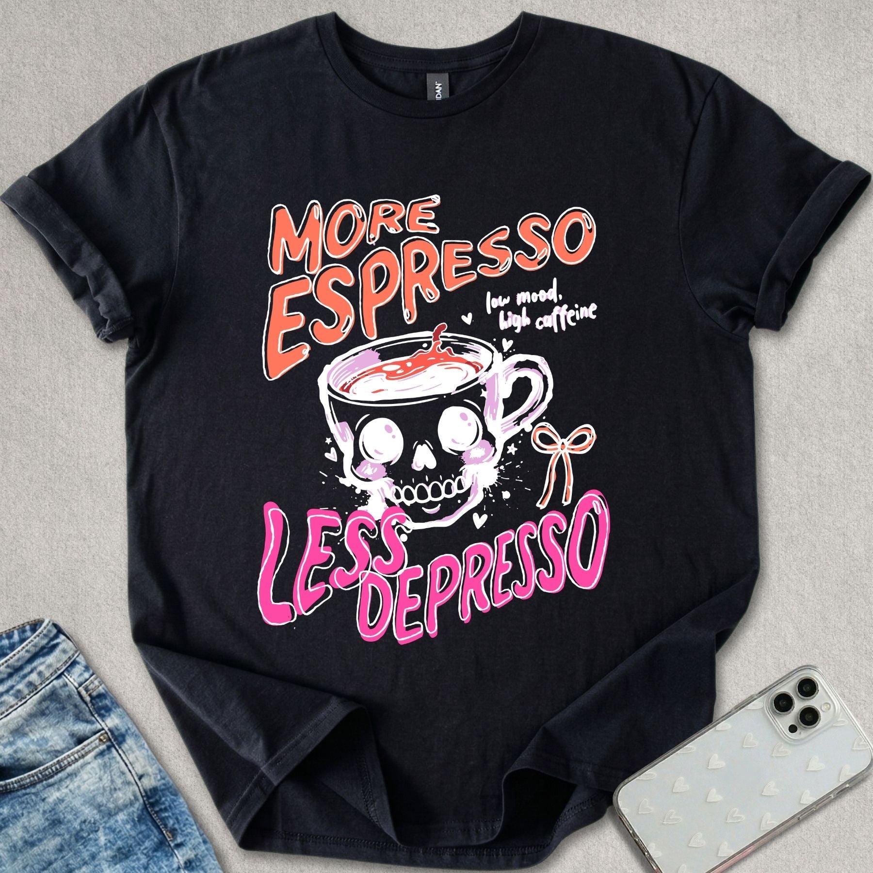 More Espresso Less Depresso T-shirt