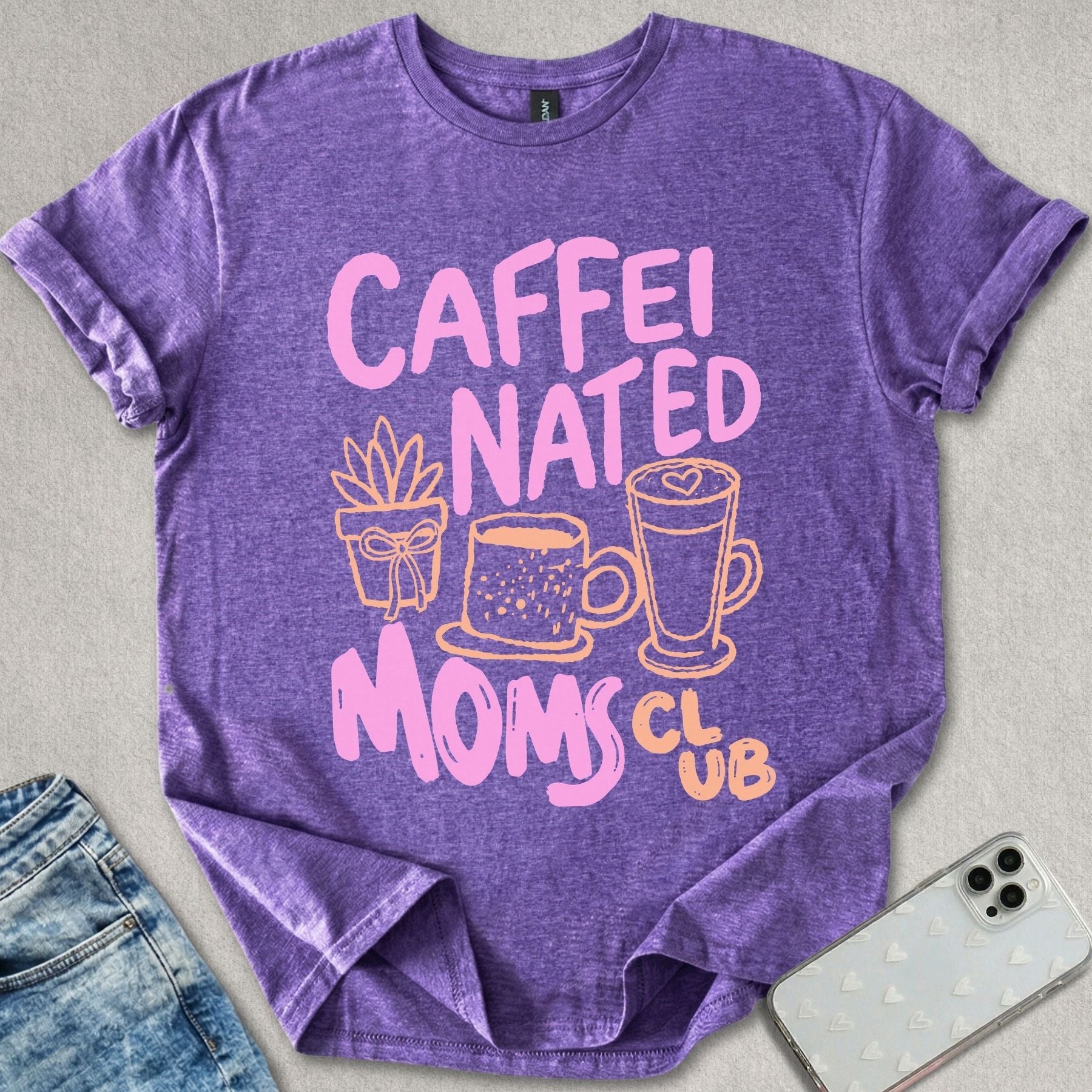 Caffeinated Moms Club T-shirt