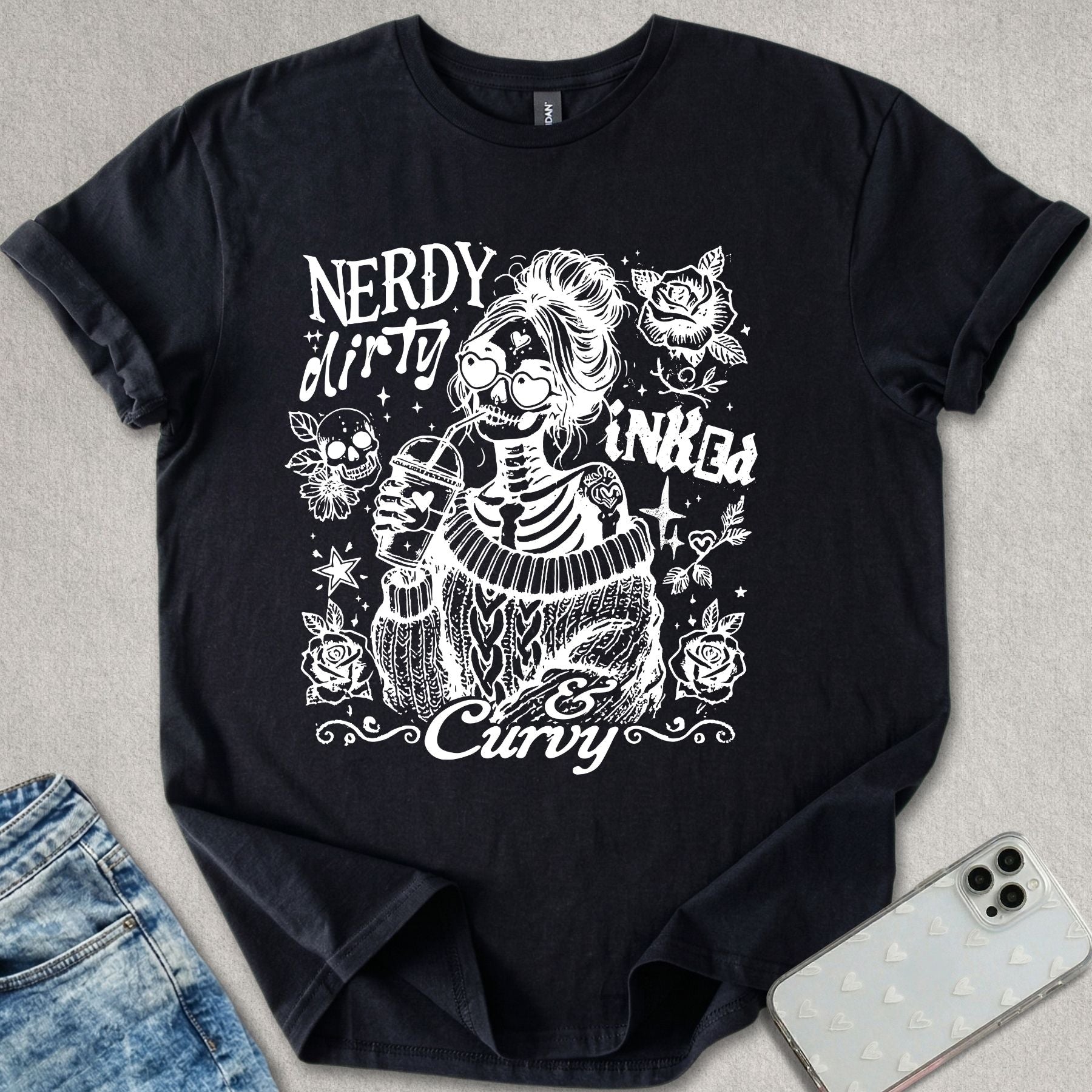 Nerdy Dirty Skellie T-shirt