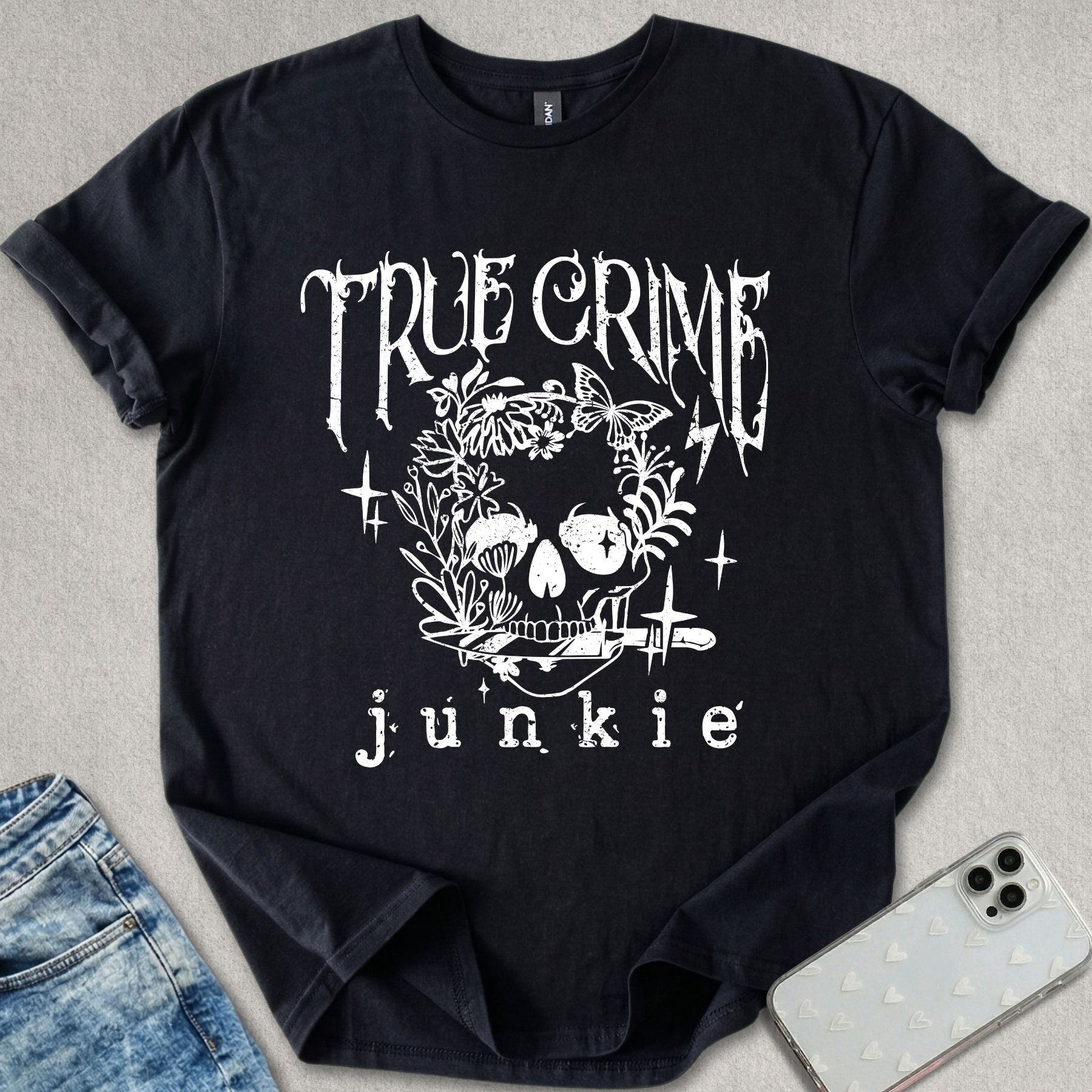 True Crime Junkie T-shirt