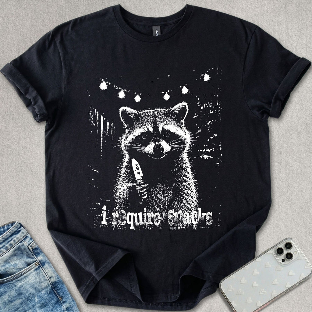 I Require Snacks T-shirt
