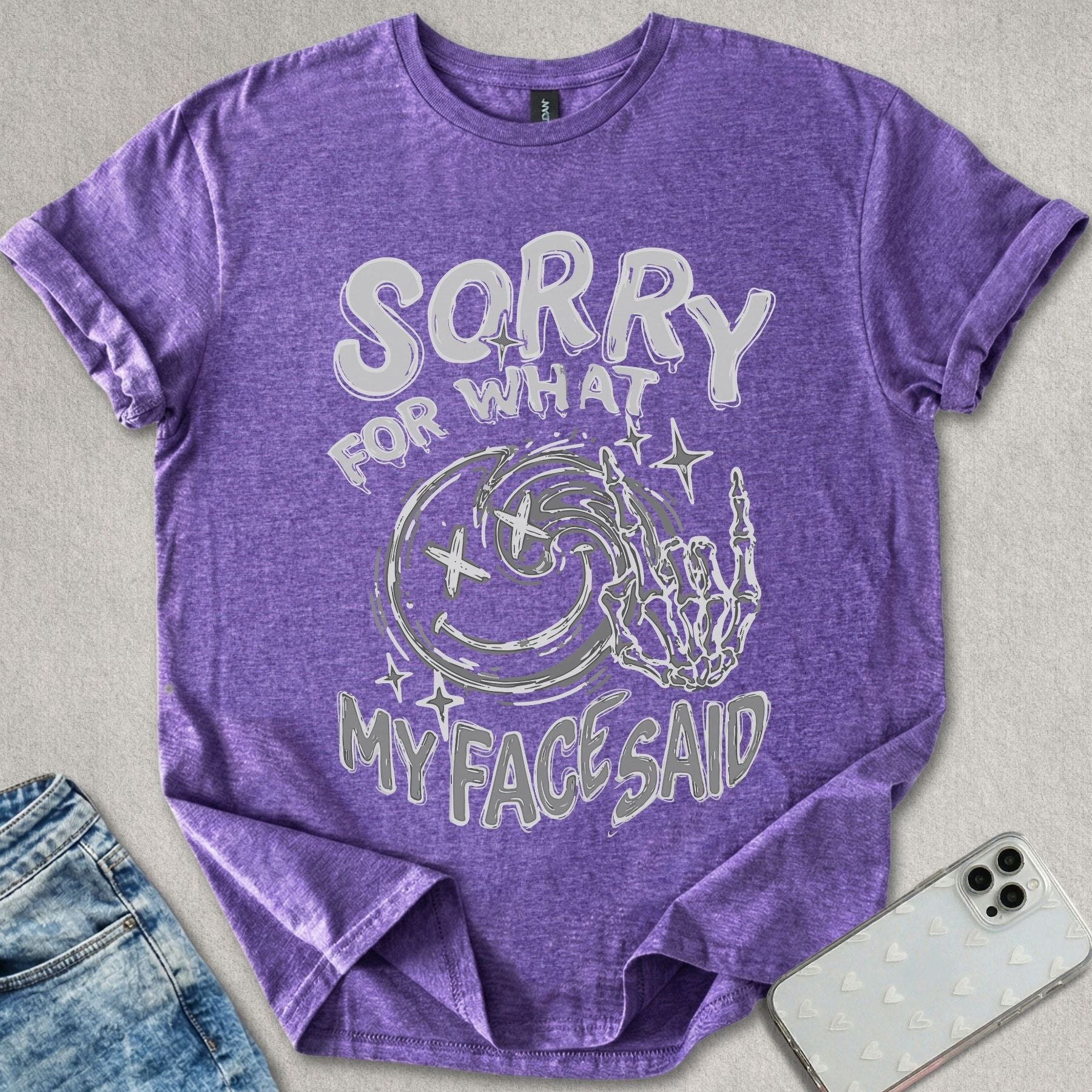 Sorry My Face T-shirt