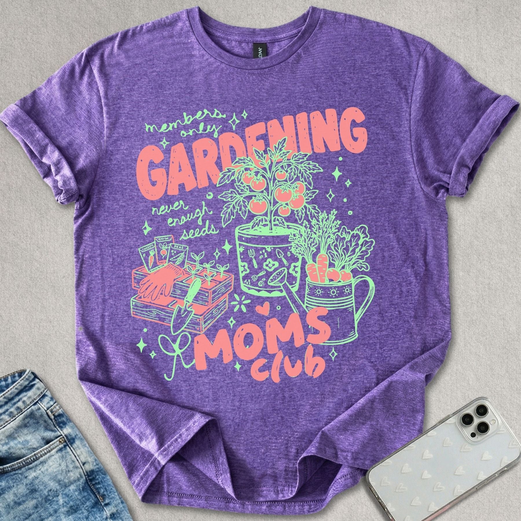 Gardening Moms Club T-shirt