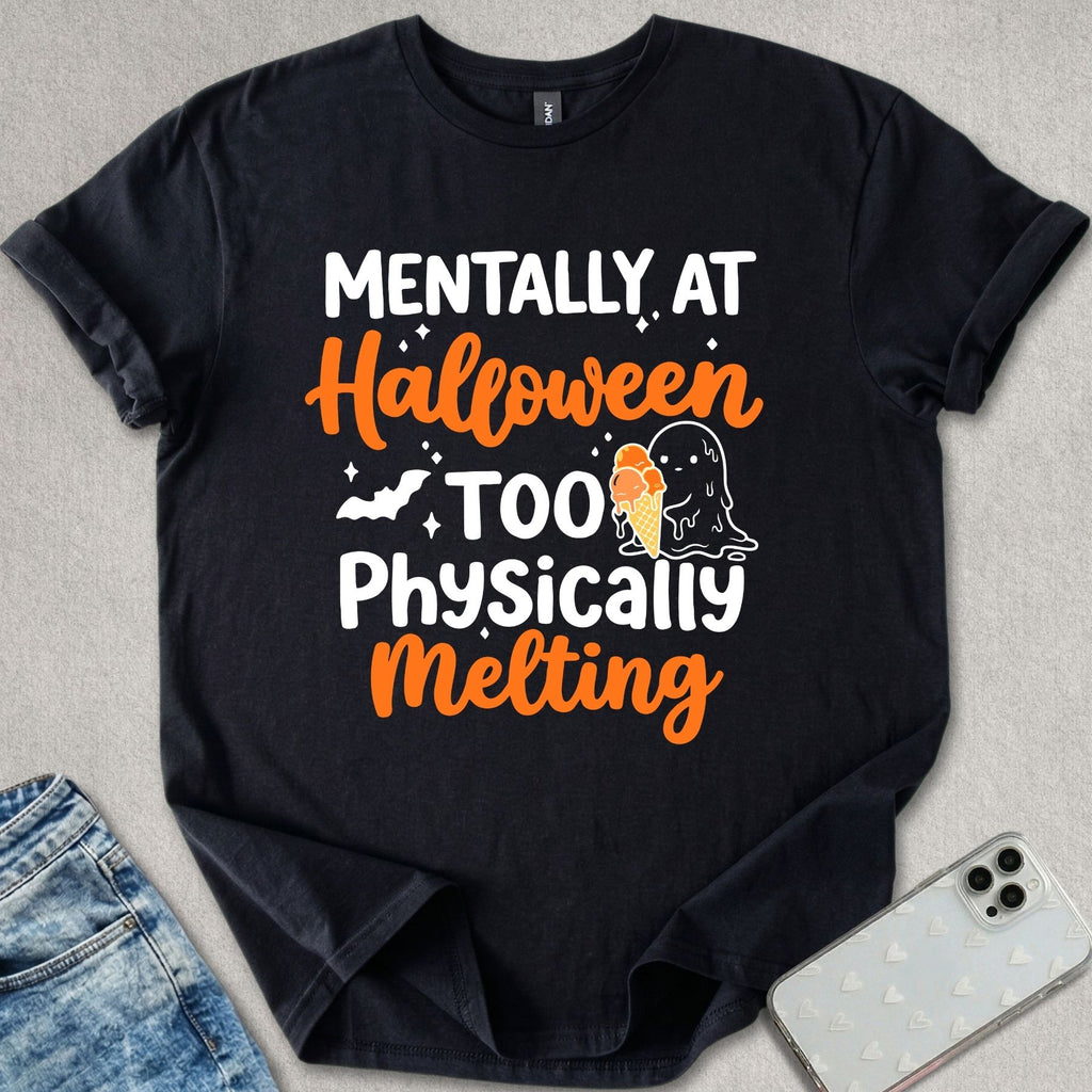 Mentally At Halloween T-shirt