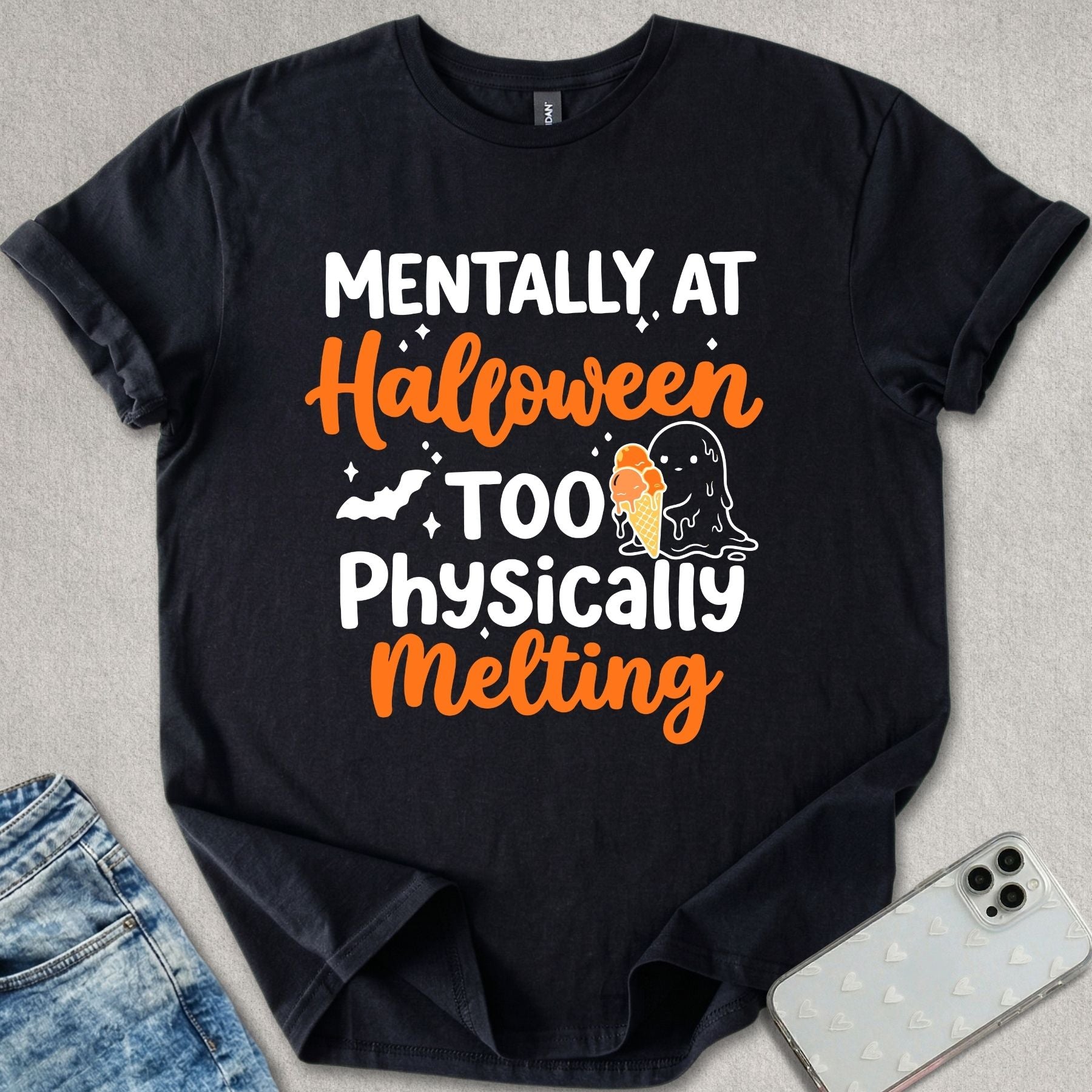 Mentally At Halloween T-shirt