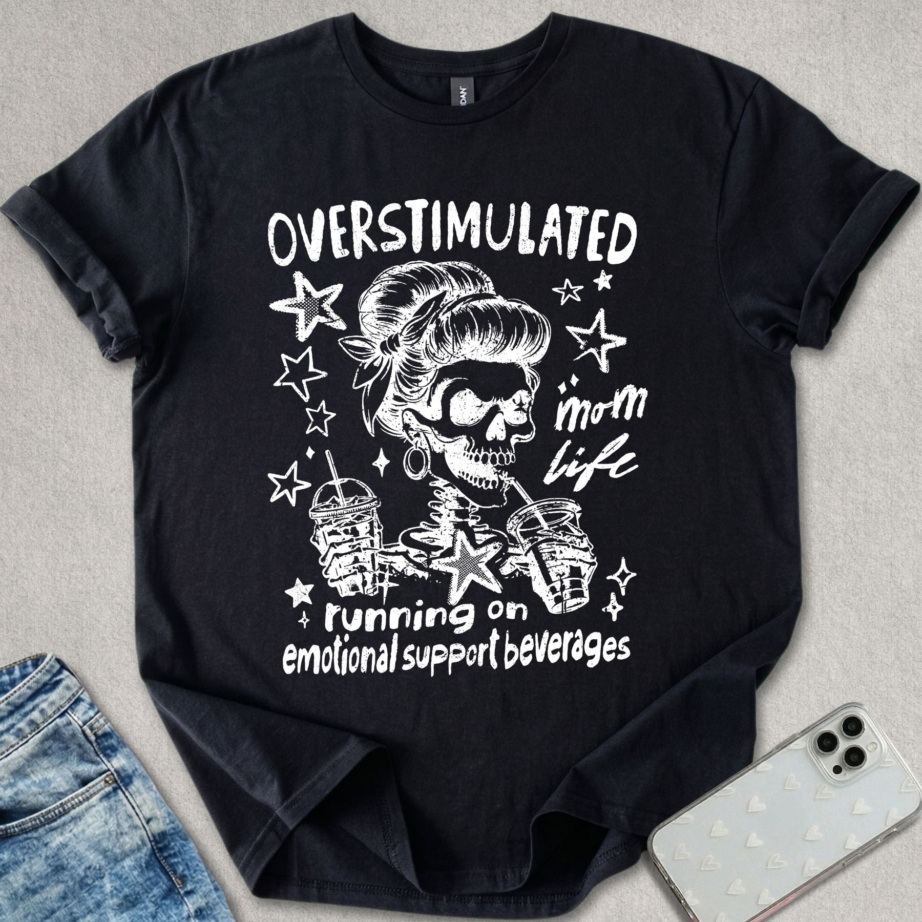 Overstimulated Moms Club T-shirt