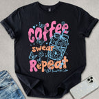 Coffee Swear Repeat T-shirt