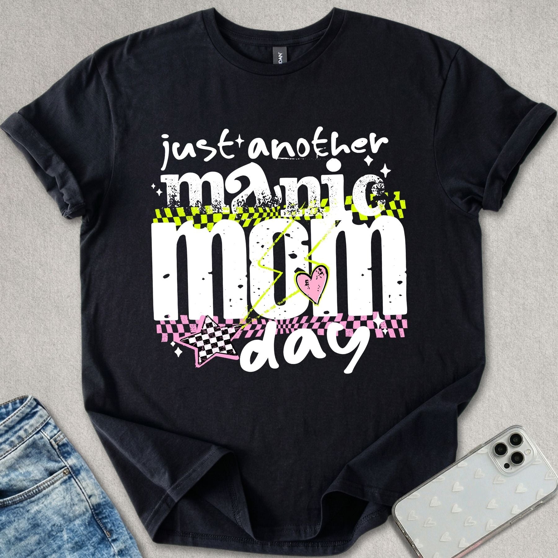 Manic Mom Day T-shirt