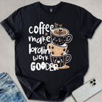 Coffee Make Brain T-shirt