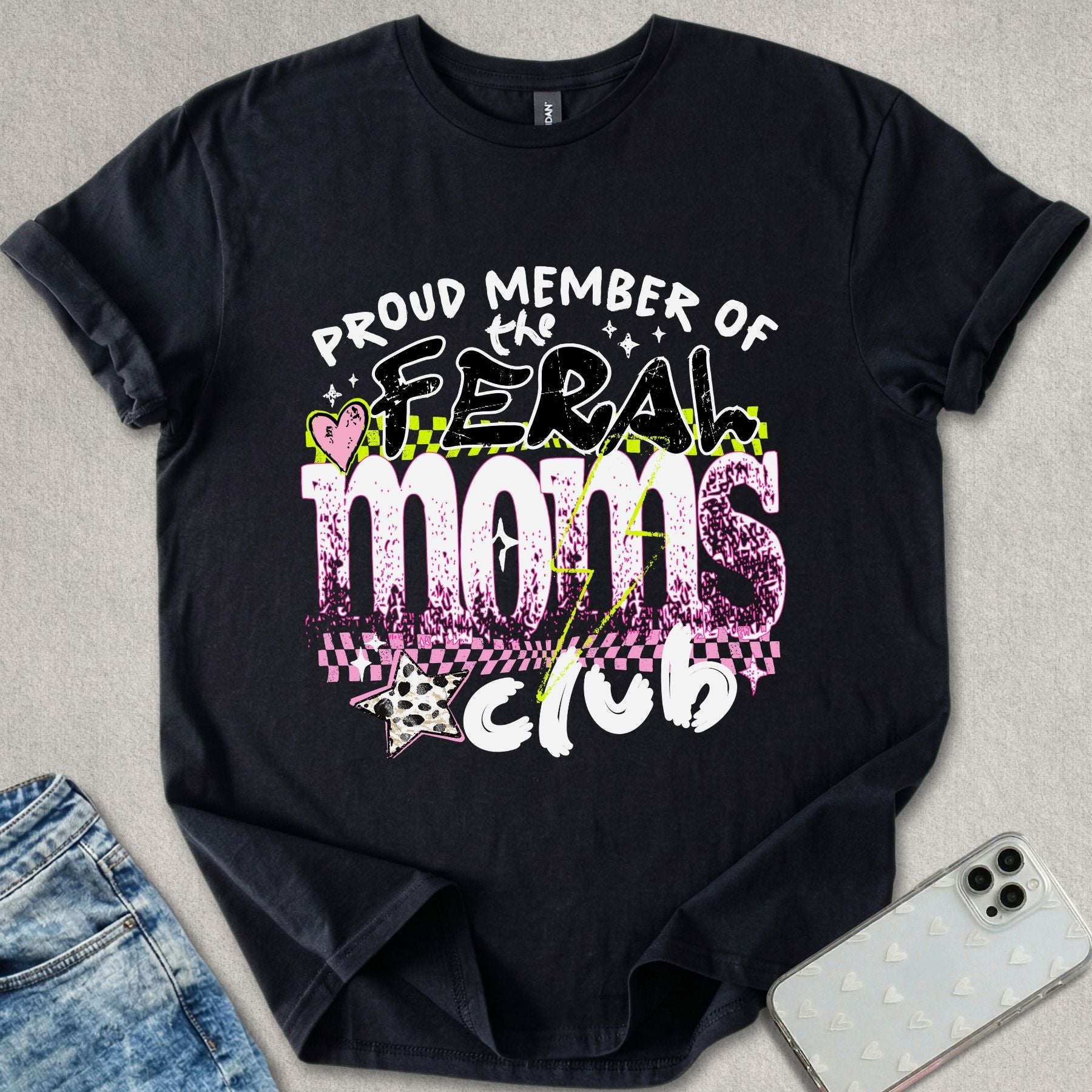 Feral Moms Club T-shirt