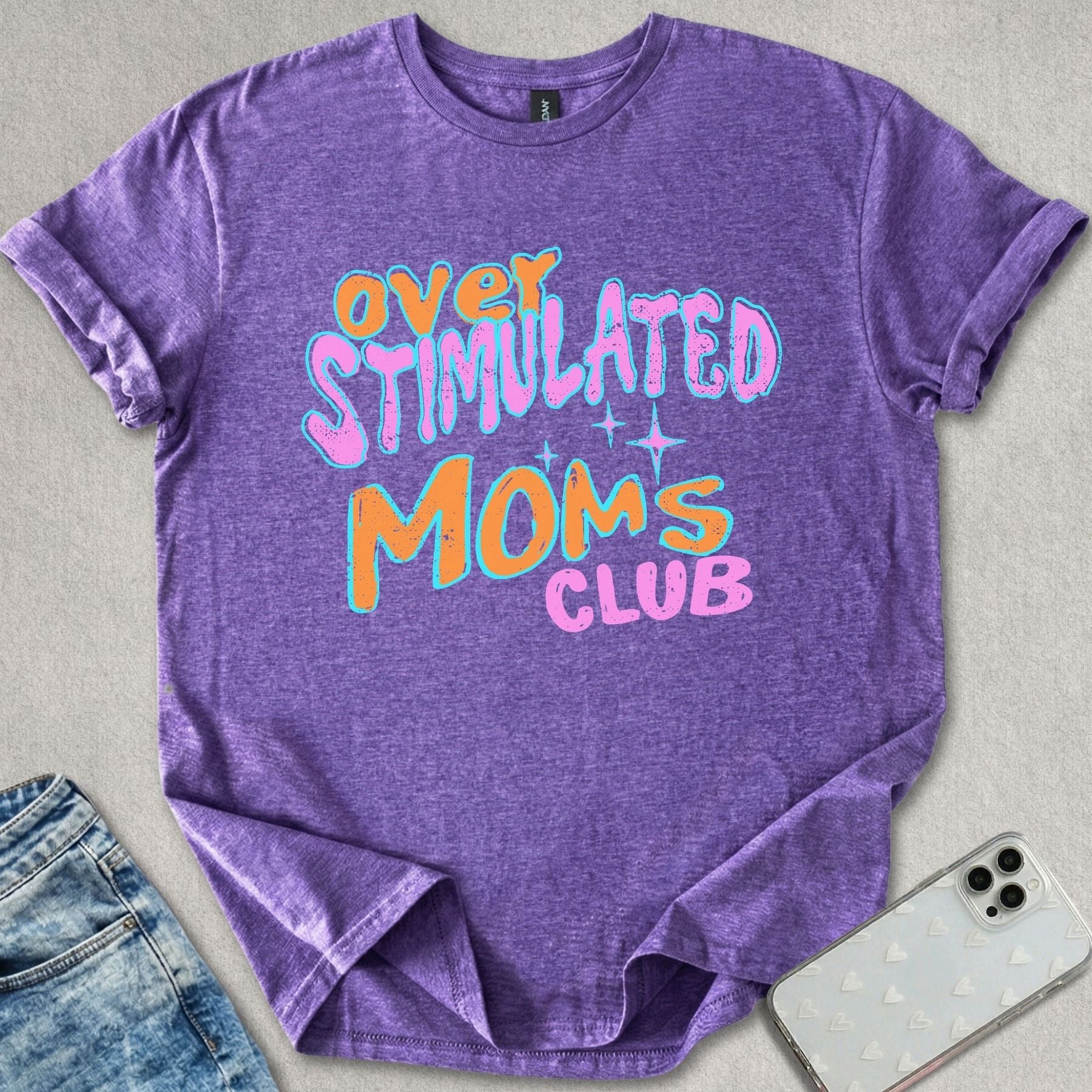 Overstimulated Moms Club T-shirt