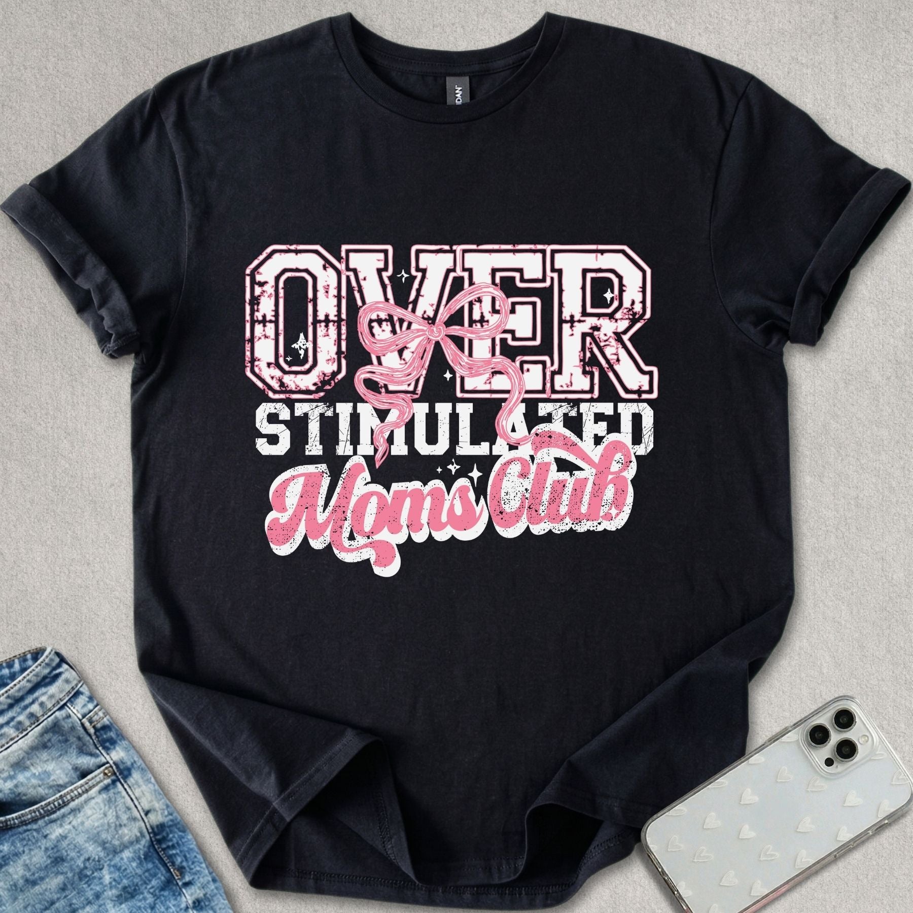 Over Stimulated Moms Club T-shirt