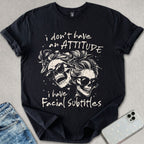 Facial Subtitles T-shirt