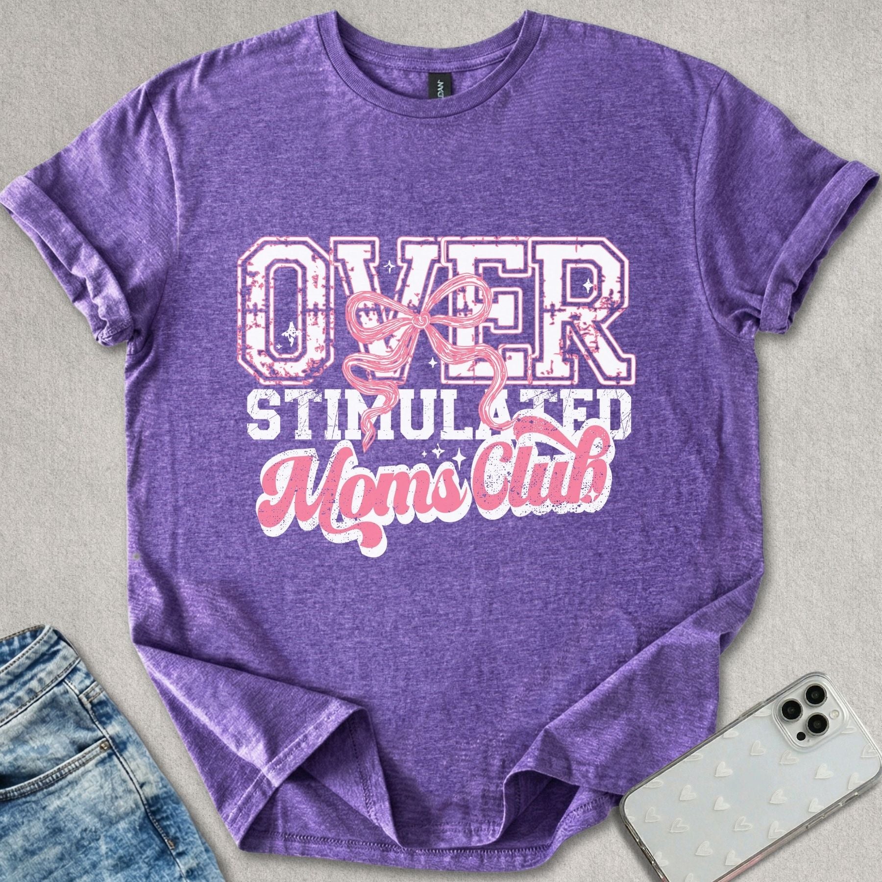 Over Stimulated Moms Club T-shirt
