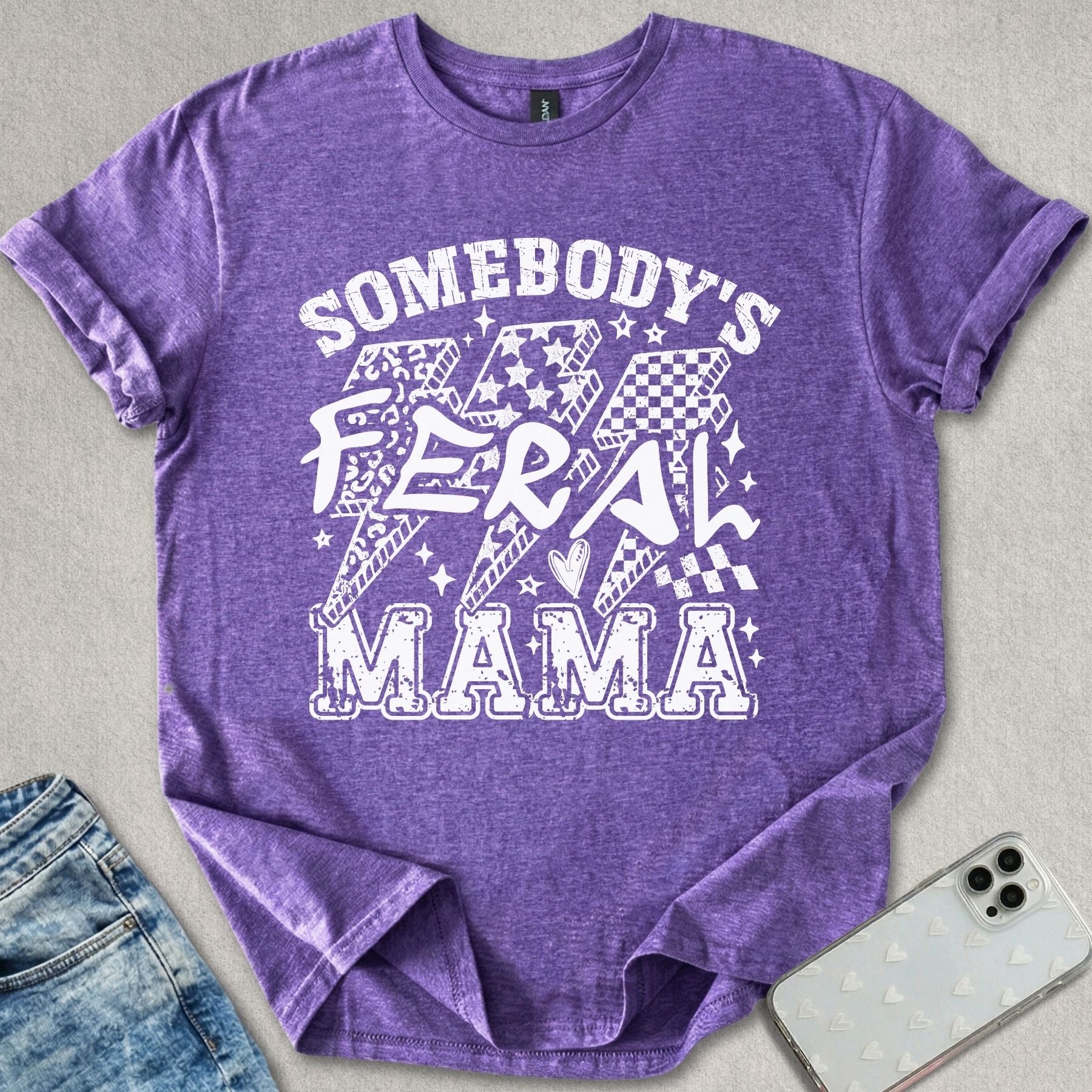 Somebody's Feral Mama T-shirt
