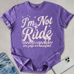Not Rude Exhausted T-shirt