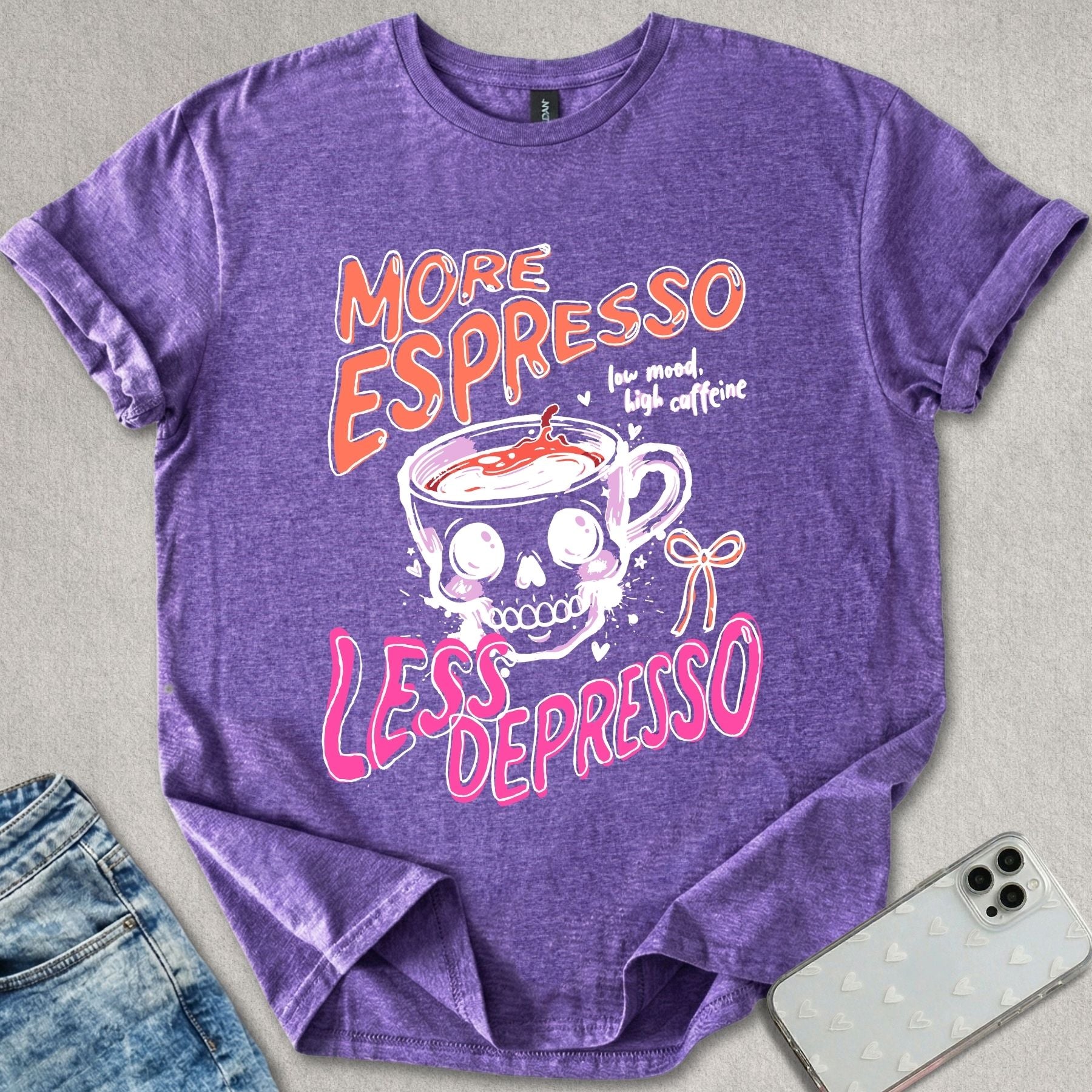More Espresso Less Depresso T-shirt