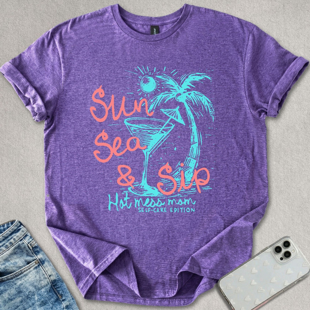 Sun Sea Sip T-shirt