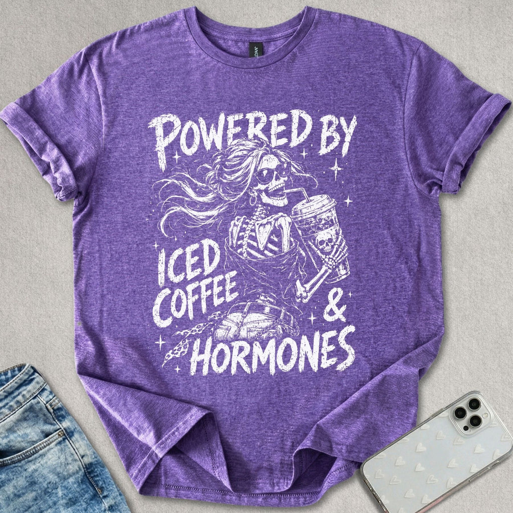 Iced Coffee & Hormones T-shirt