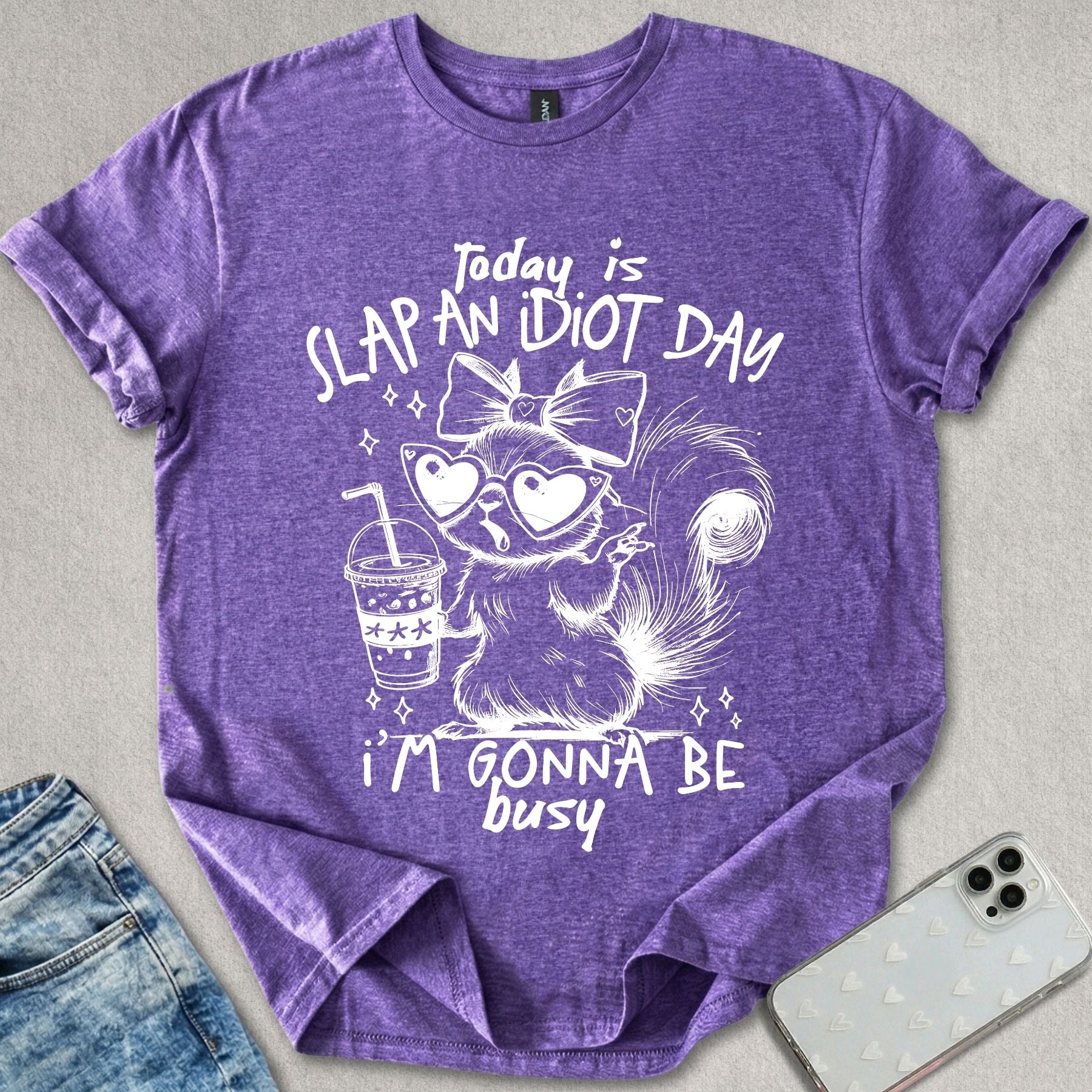 Slap An Idiot Day T-shirt