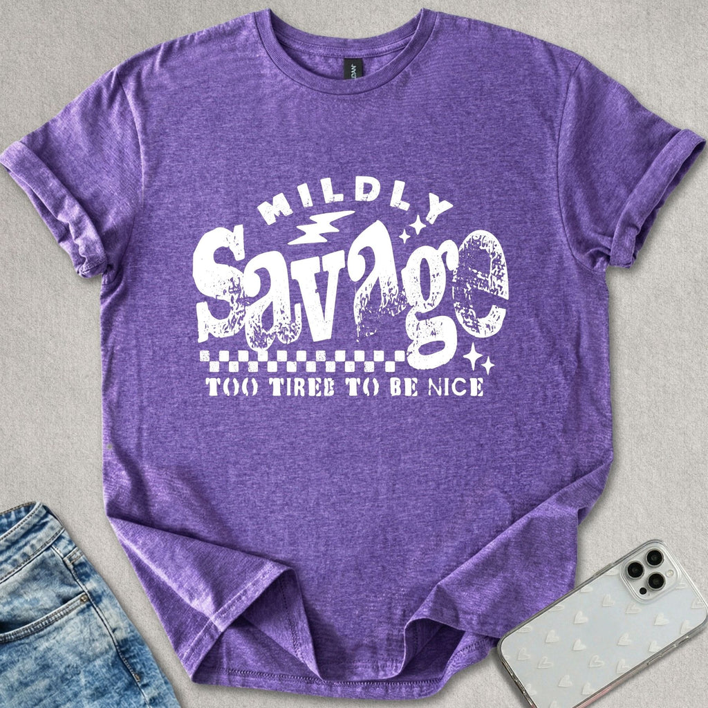 Sarcastic Mildly Savage T-shirt