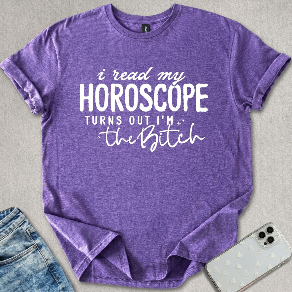 I Read My Horoscope T-shirt
