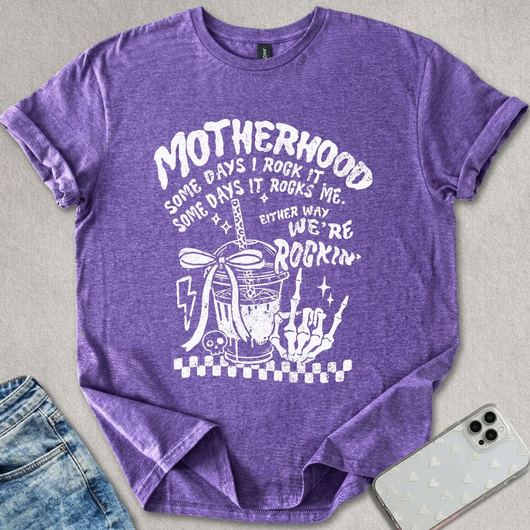 Motherhood Rocking It T-shirt