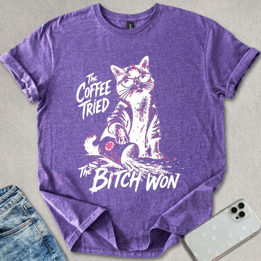 The Coffee Tried Cat T-shirt