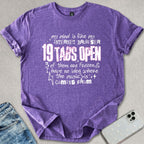 19 Tabs Open T-shirt