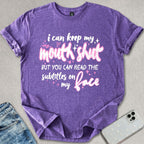 Read The Subtitles T-shirt