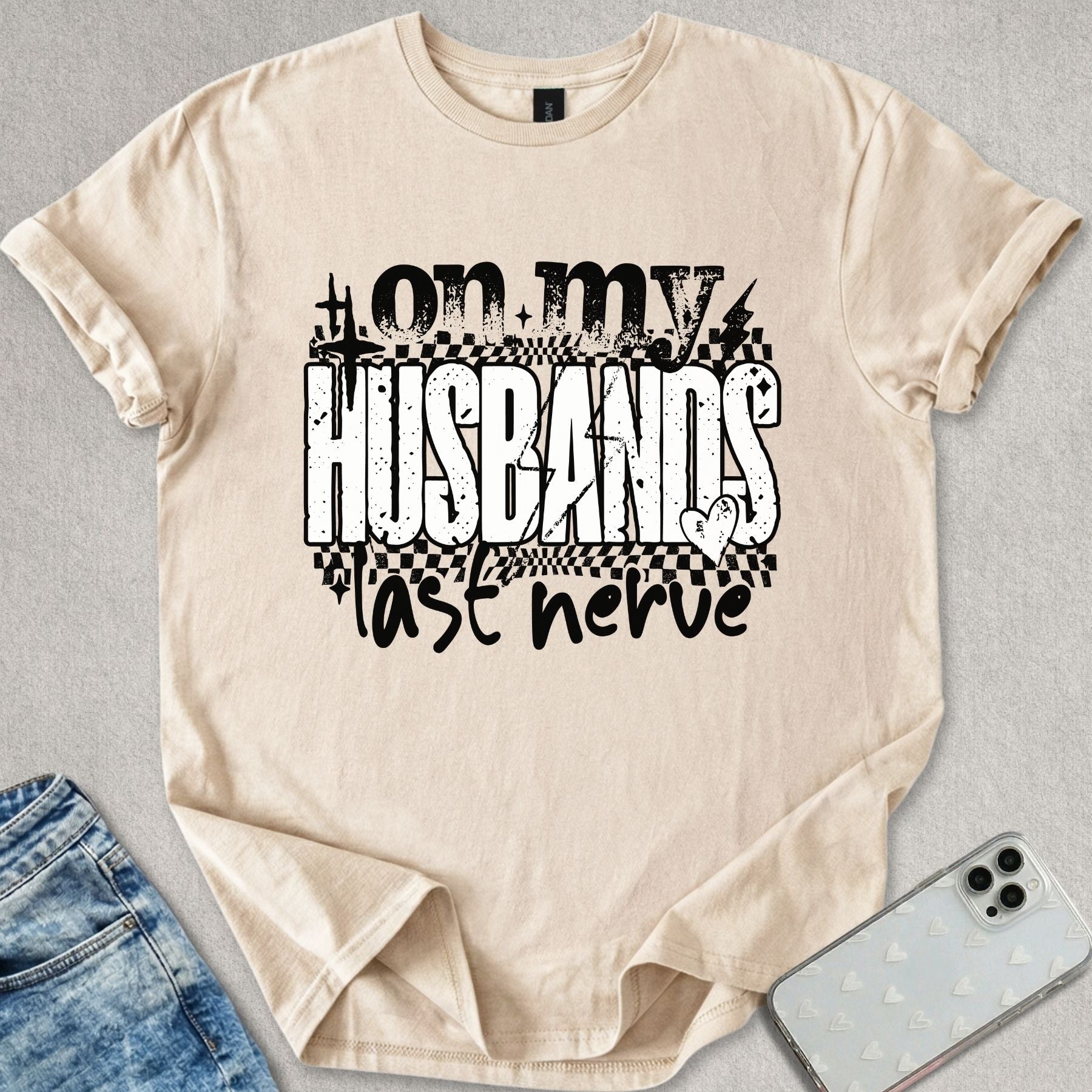 Husbands Last Nerve T-shirt