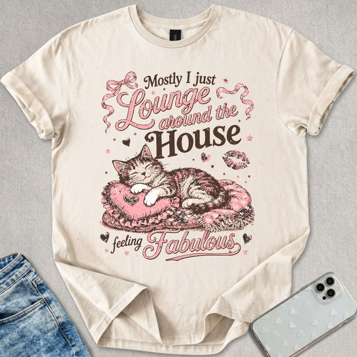 Lounge Cat T-shirt