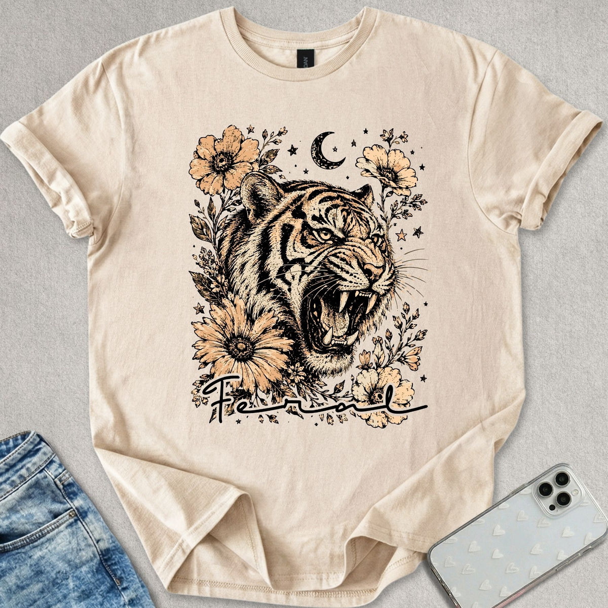 Feral Tiger T-shirt