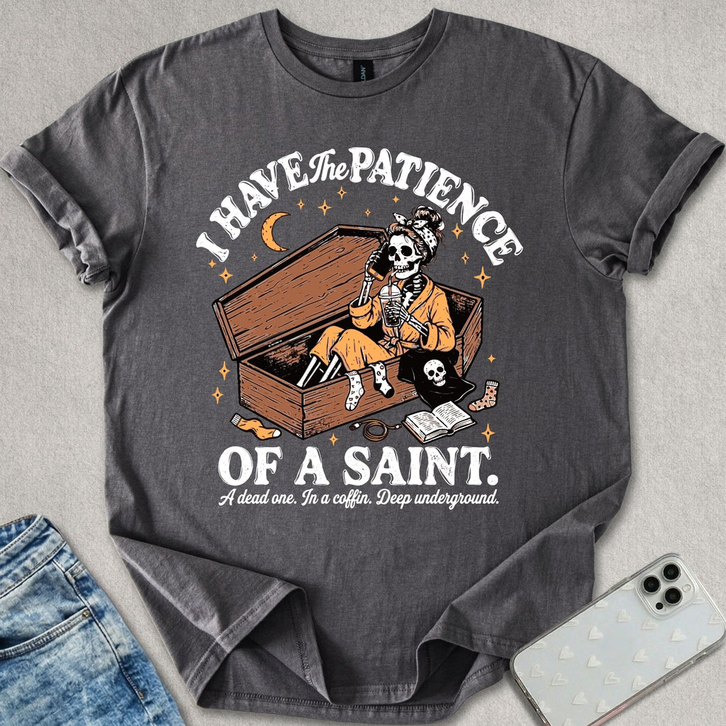 Skeleton Patience T-shirt