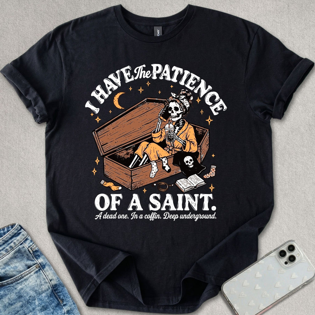 Skeleton Patience T-shirt