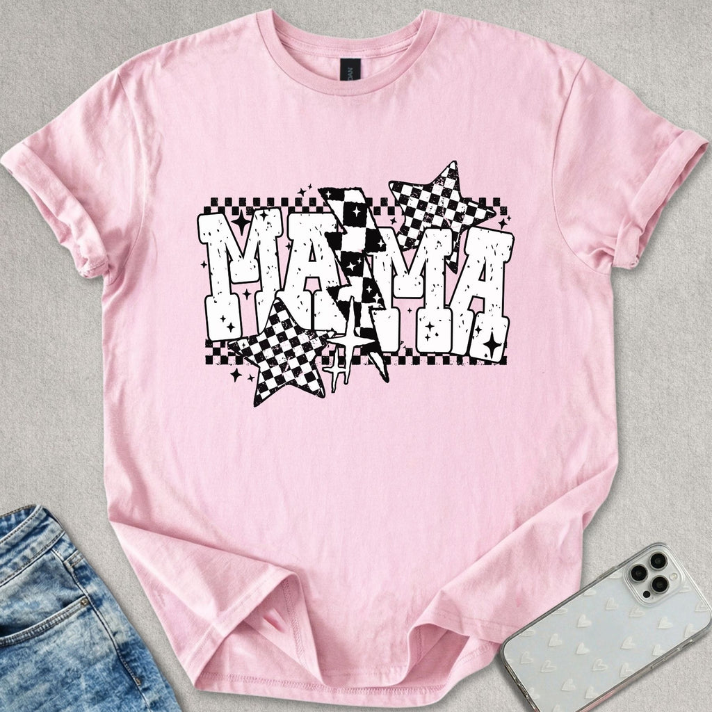 Checkered Mama T-shirt