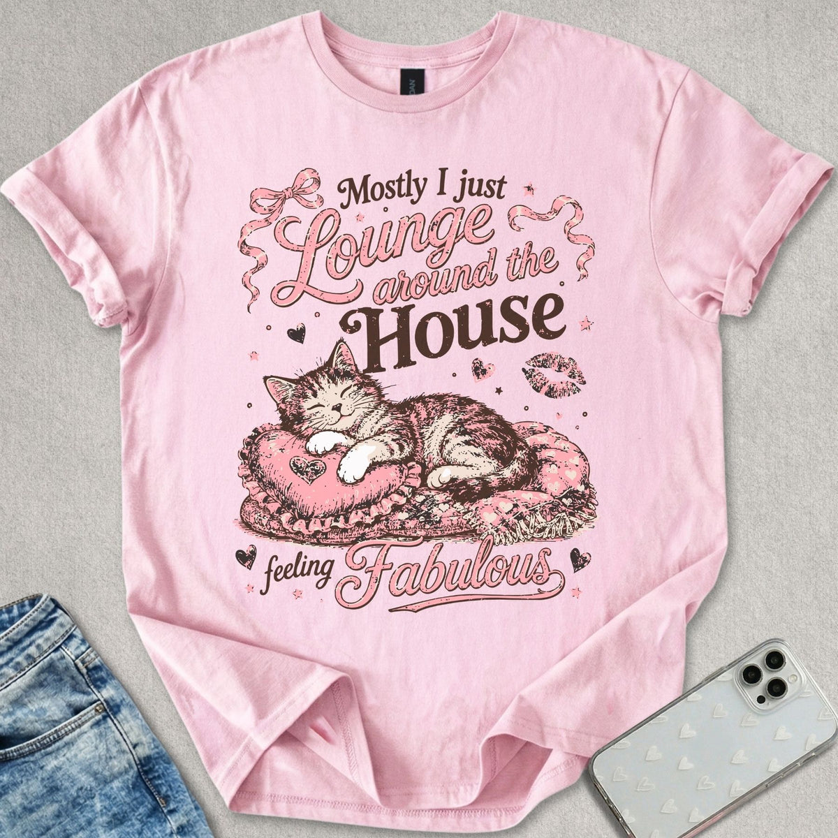 Lounge Cat T-shirt