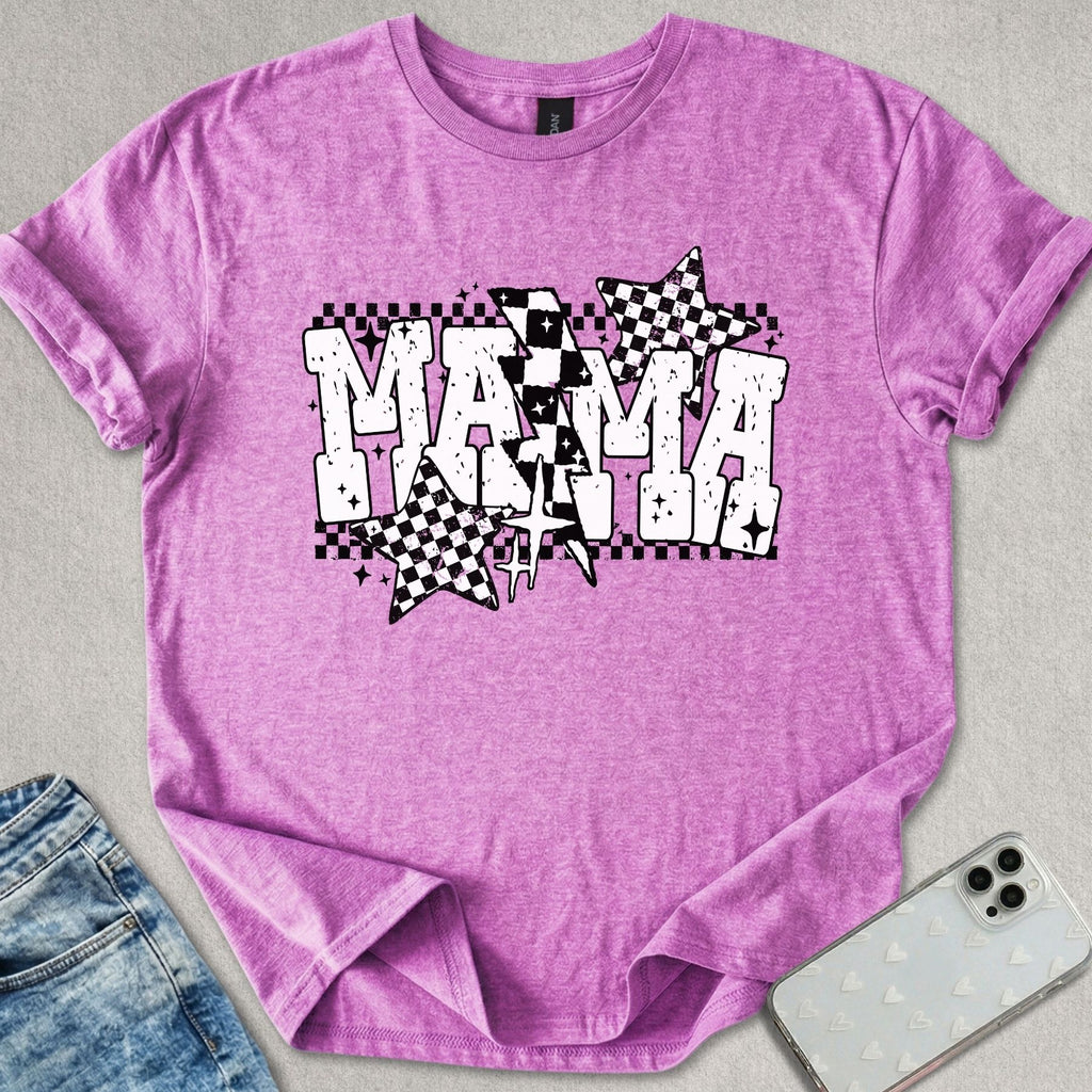 Checkered Mama T-shirt