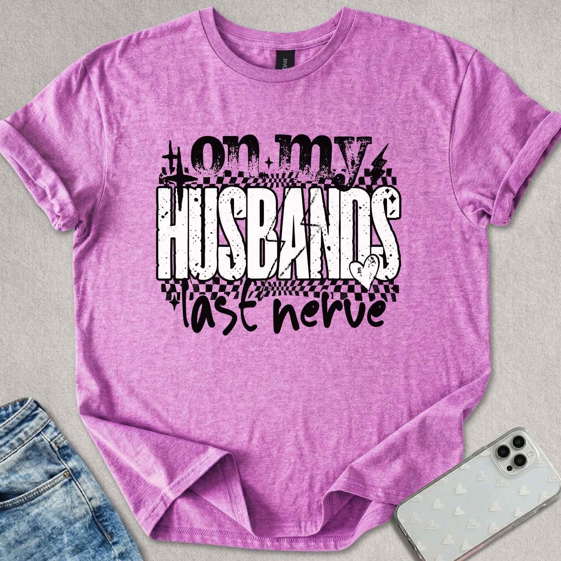 Husbands Last Nerve T-shirt