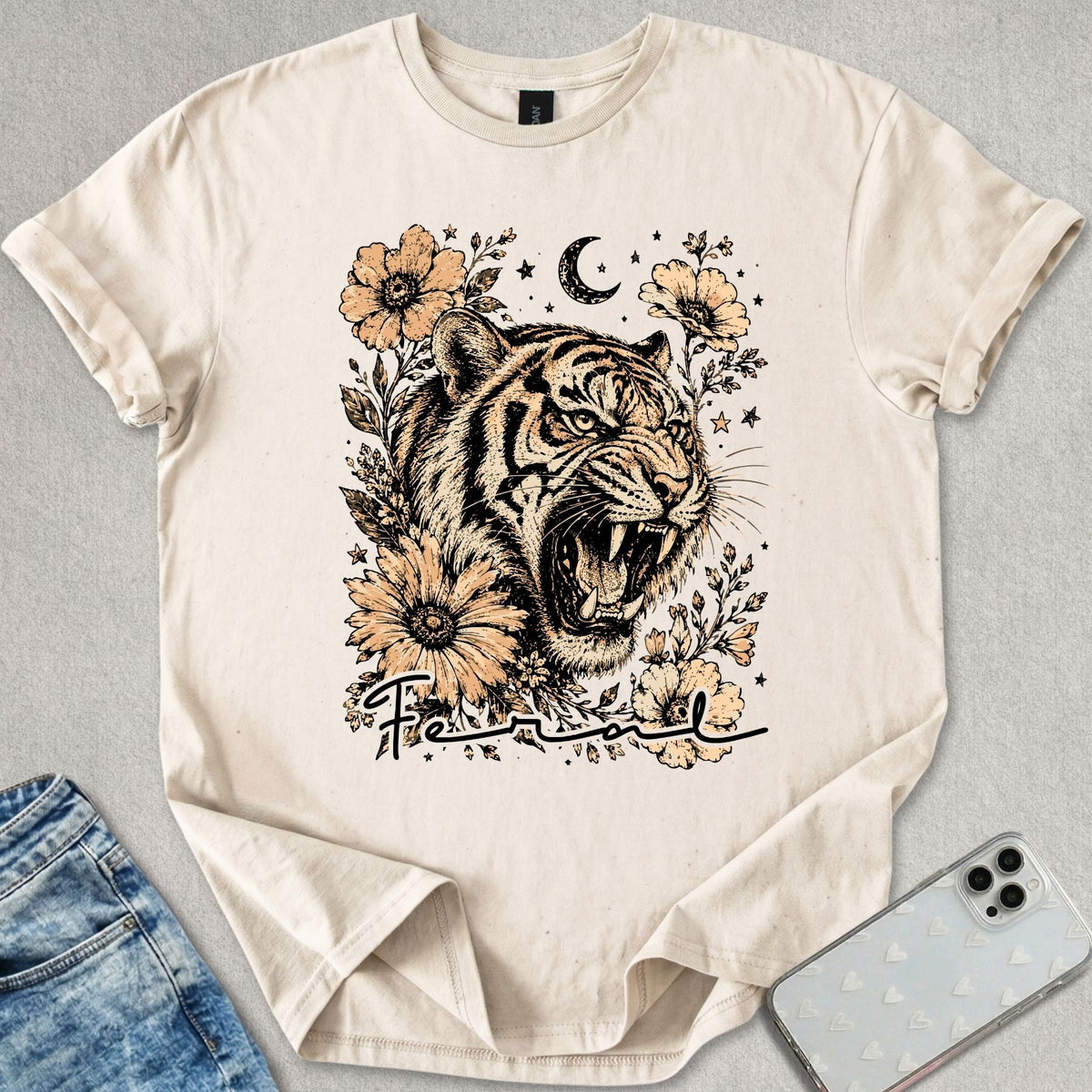 Feral Tiger T-shirt