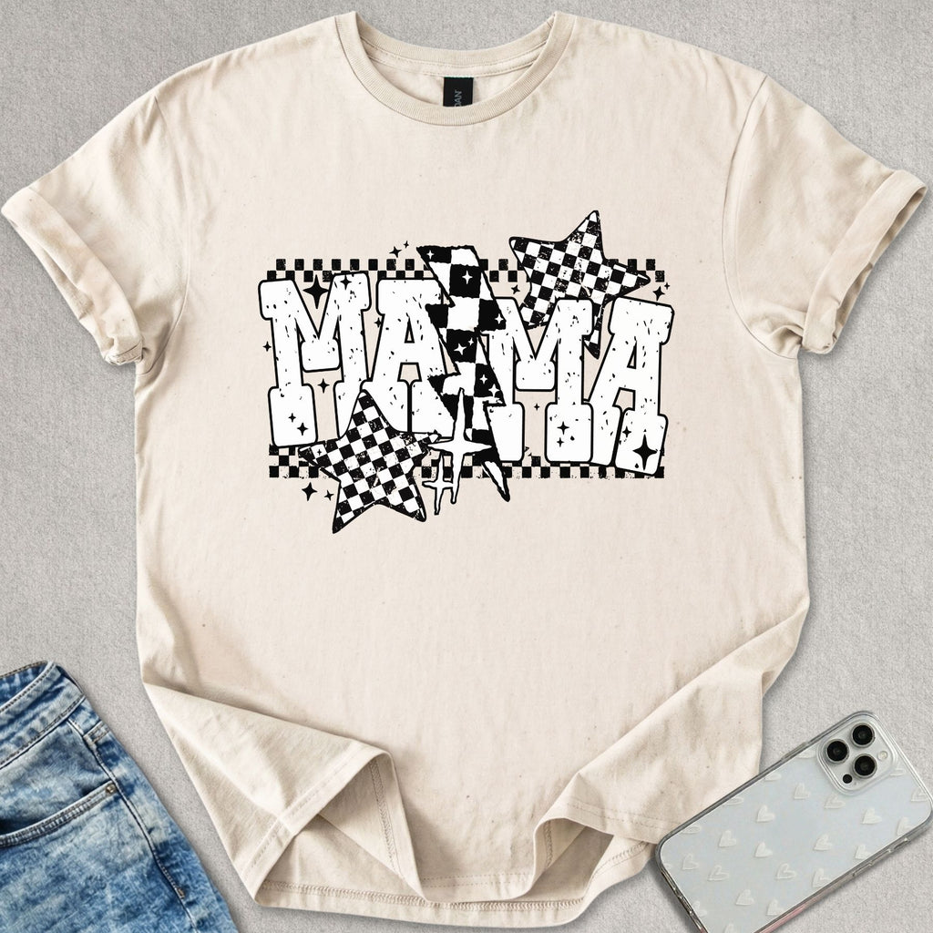 Checkered Mama T-shirt