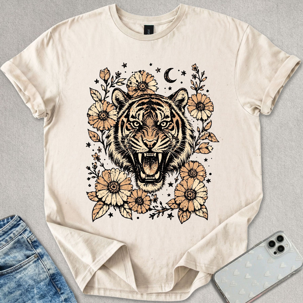 Floral Tiger T-shirt
