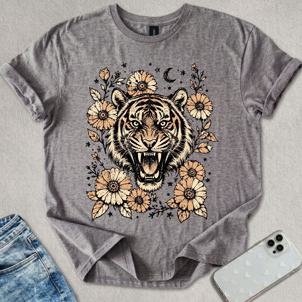 Floral Tiger T-shirt