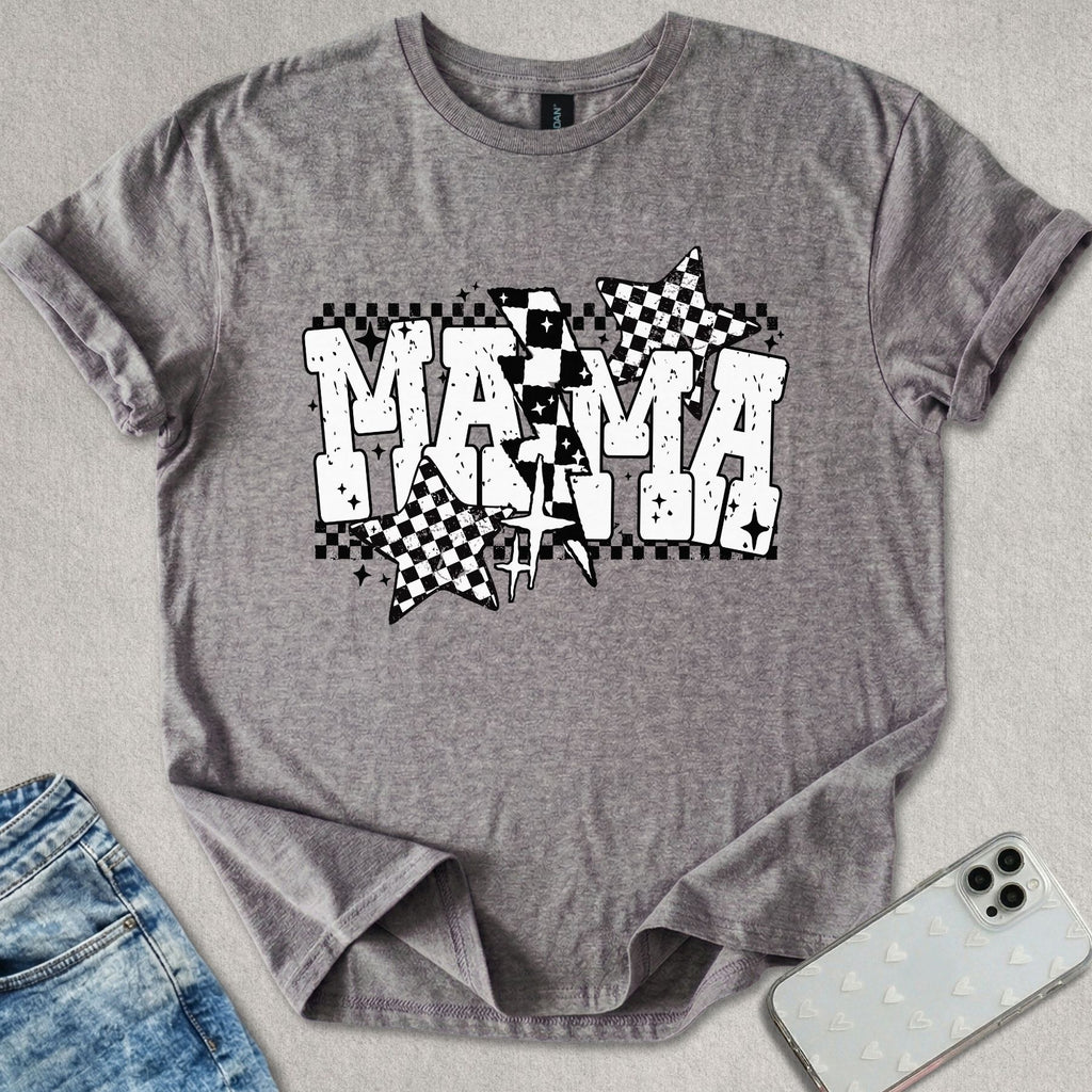 Checkered Mama T-shirt