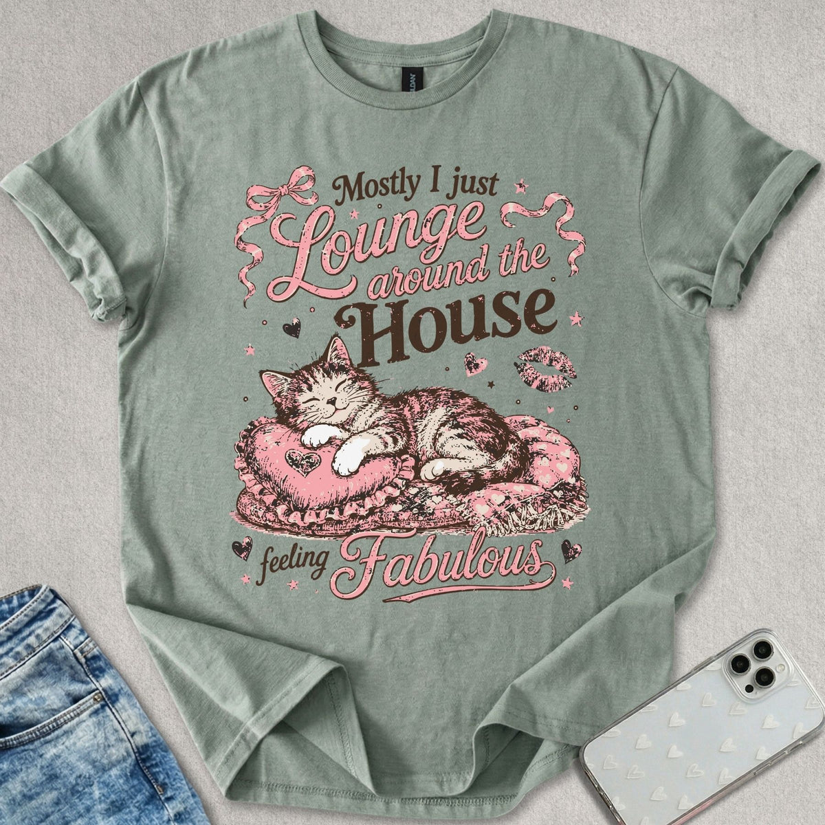 Lounge Cat T-shirt